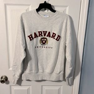 Grey Harvard Sweatshirt Men’s Small